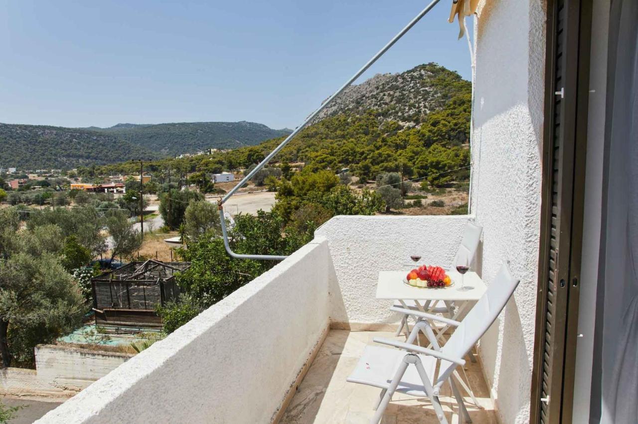Ferienwohnung Golden Star Praxitelous Agia Marina  Exterior foto